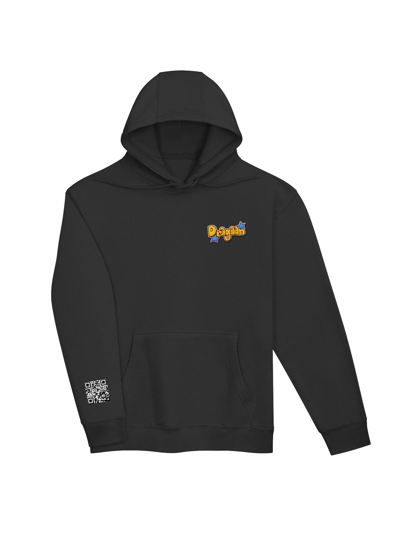 Premium Dragaan Hoodie with QR Code on Right Sleeve product image (3)