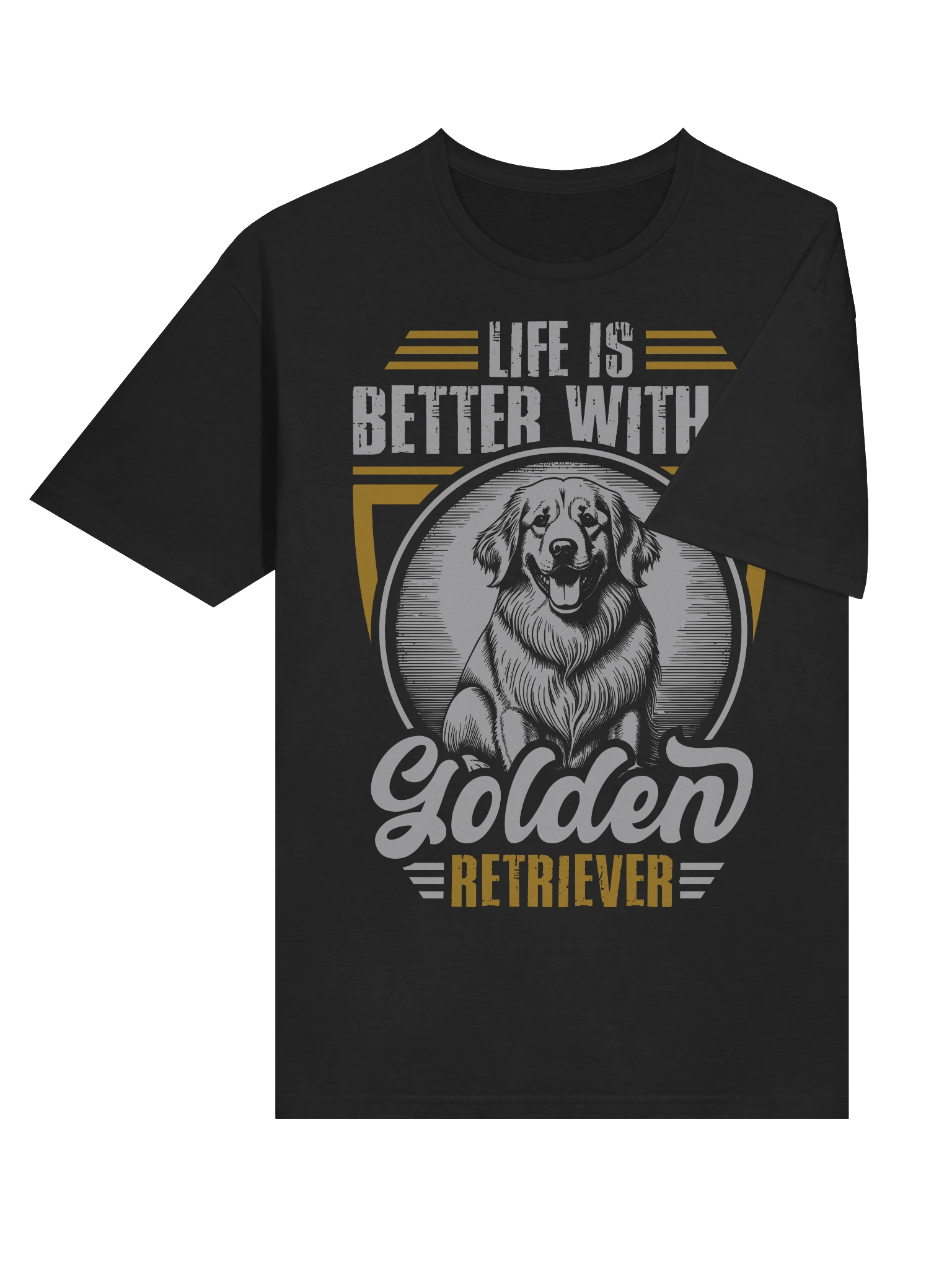 Golden Retriever Life Circle T-Shirt product image (33)