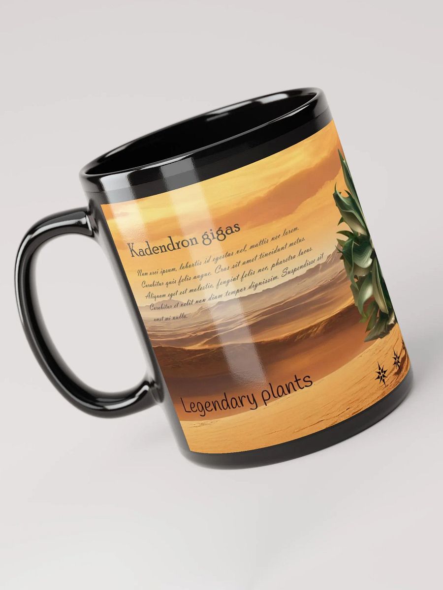 Desert Oasis Ceramic Coffee Mug - Vibrant Cactus Design Kadendron gigas product image (4)