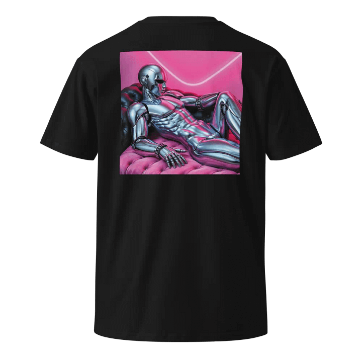 Cozy Synthetic Cyborg Black Premium Shirt product image (1)