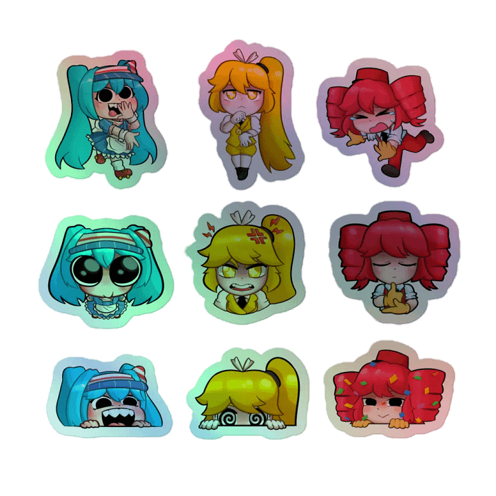Ebaka Mesmerizer Holo Sticker Sheet product image (1)