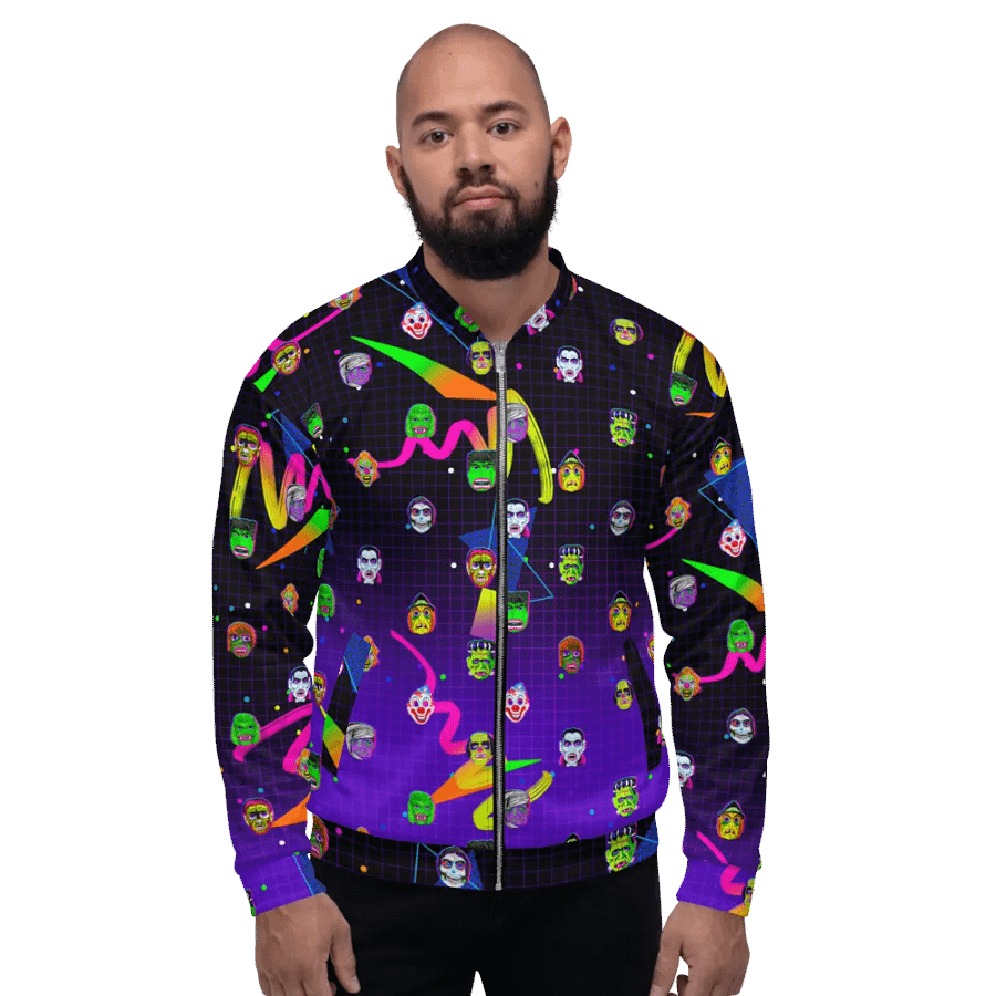 Horror Icons Bomber Jacket product image (1)