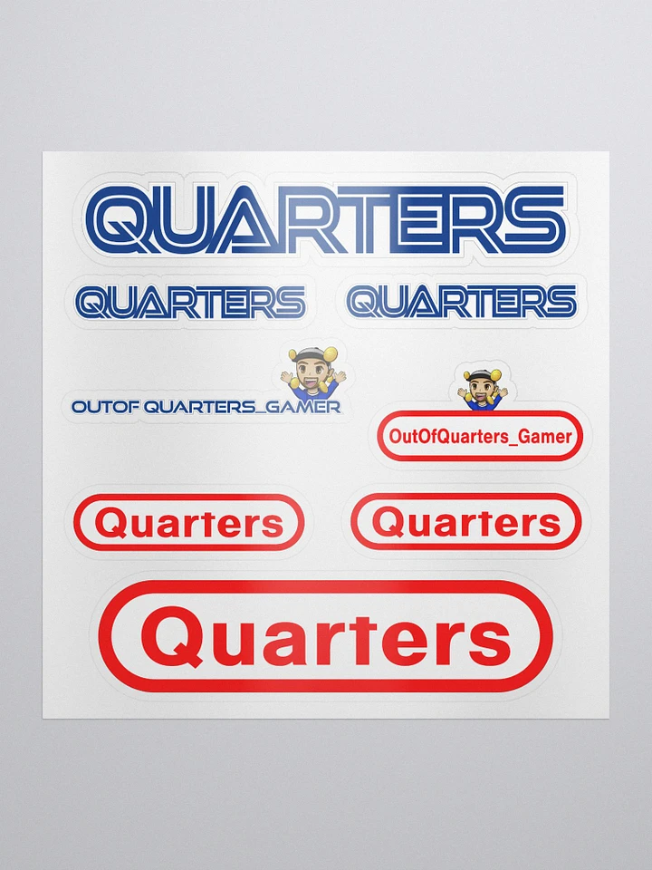 Quarters | Sega & Nintendo Sticker Set product image (1)