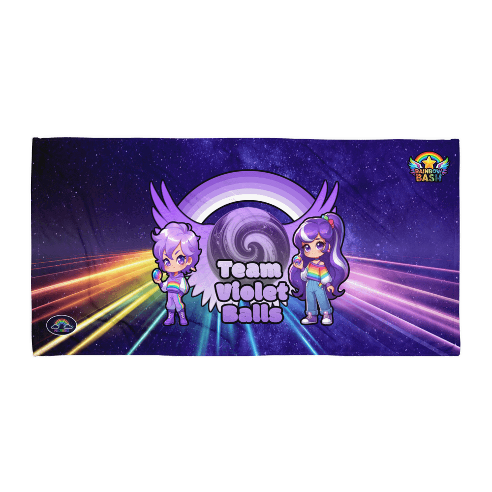Team Violet Balls Towelie product image (1)