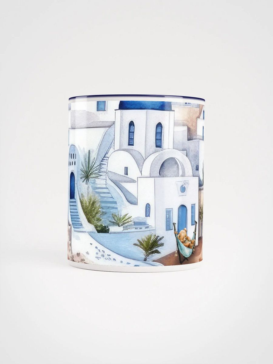 Santorini Dreaming Ceramic Mug | 11oz & 15oz | Dishwasher & Microwave Safe Coffee Cup product image (5)