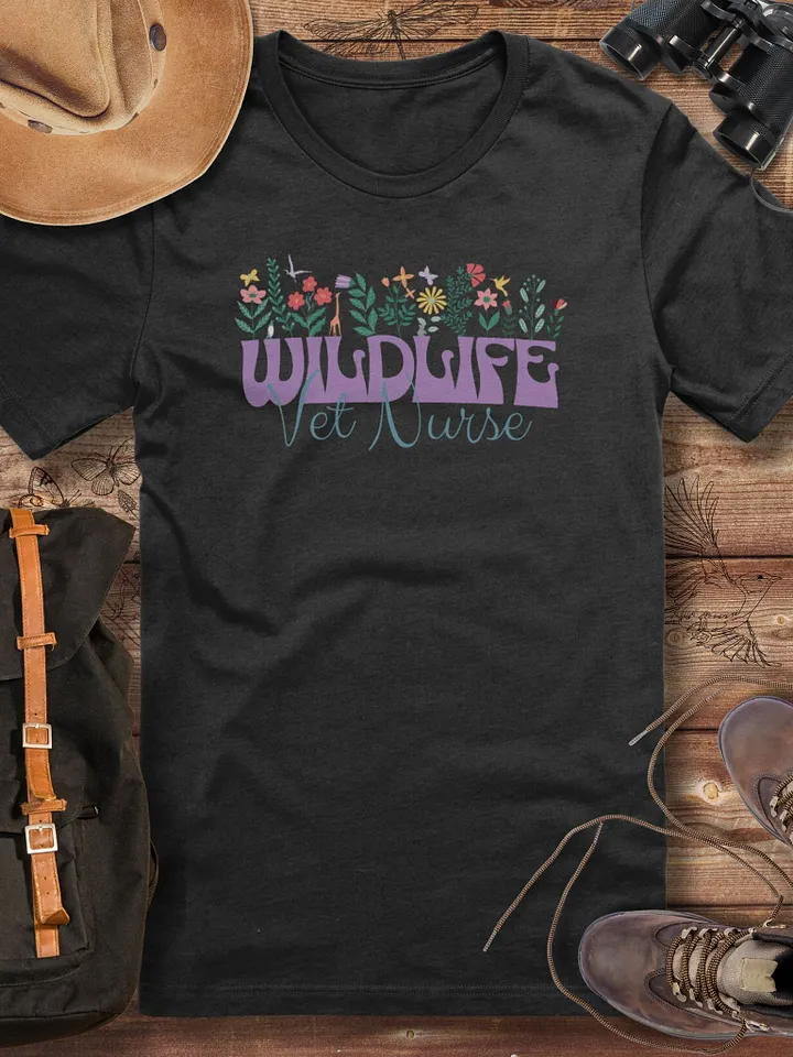Wildlife Vet Nurse T-Shirt, Wildlife Lover Gift, Animal Rescue T-shirt product image (1)