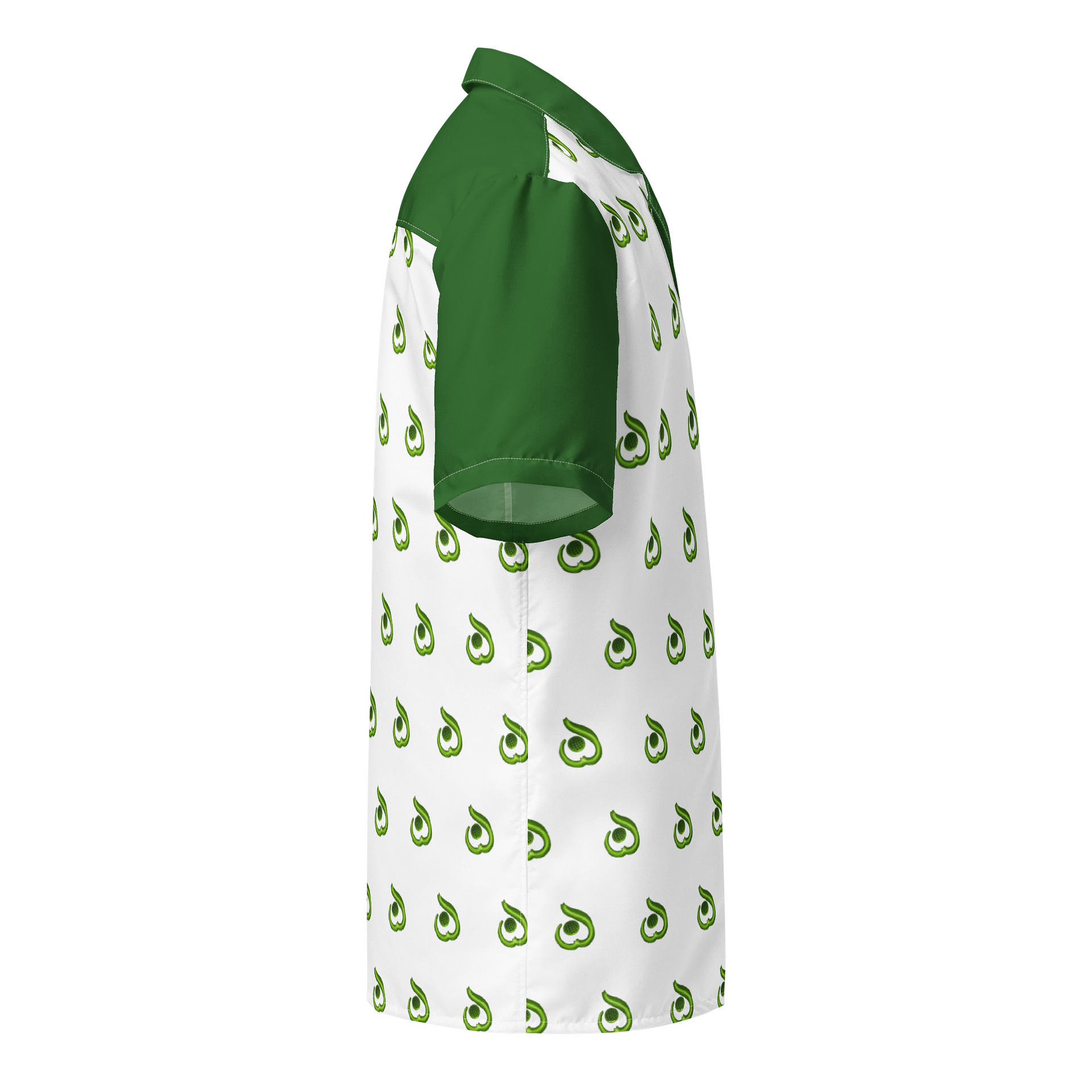 WILLOWISP Field Hawaiian Shirt (white) product image (4)