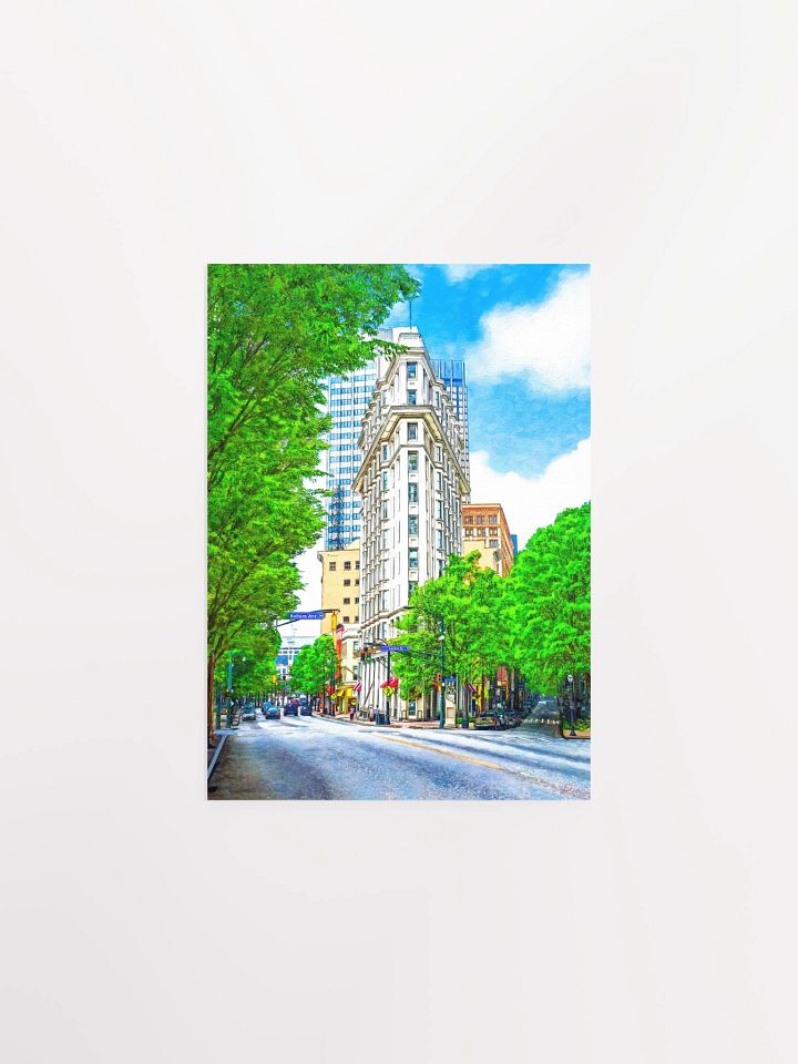 Historic Atlanta Flatiron Building Studio Art Print product image (1)