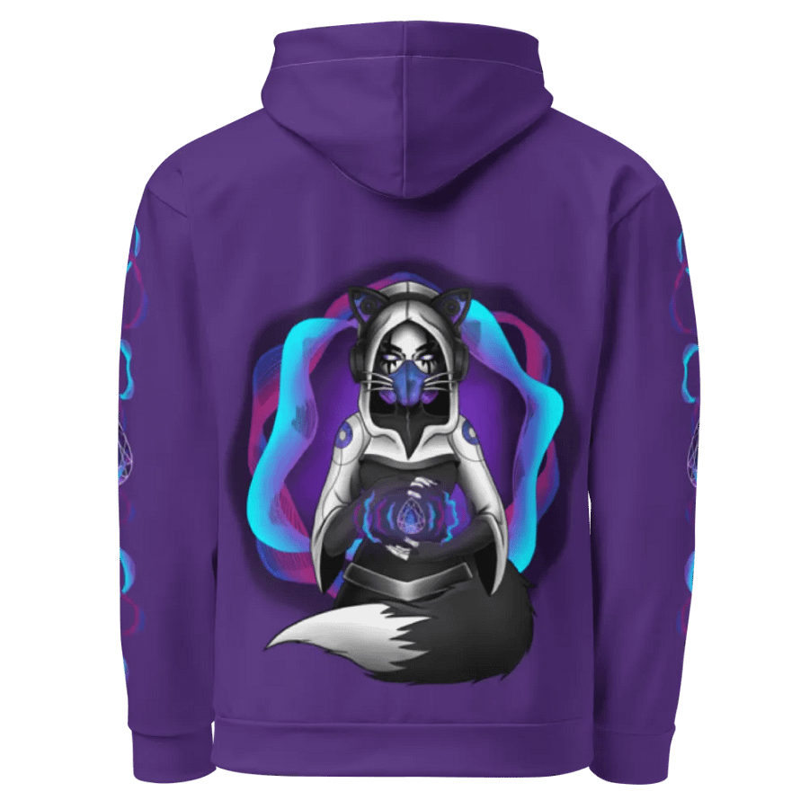 Galactic Waves Hoodie - Purple product image (3)