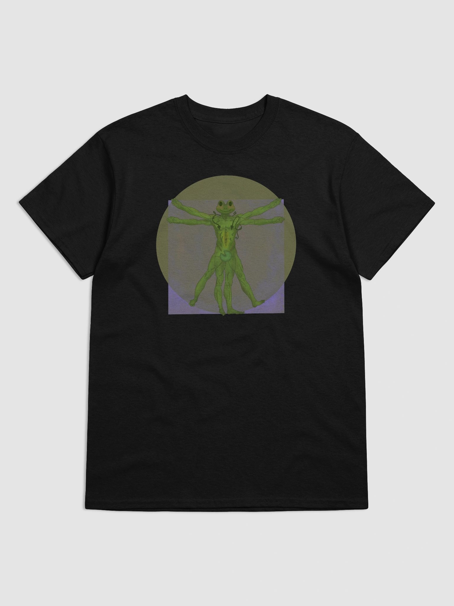 Virtruvian Frog Tee EARTHY product image (5)