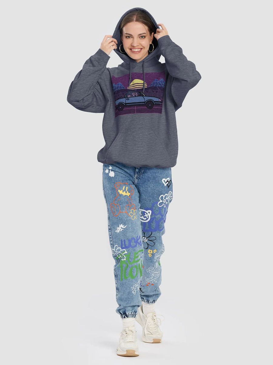 Synth ride classic hoodie product image (31)