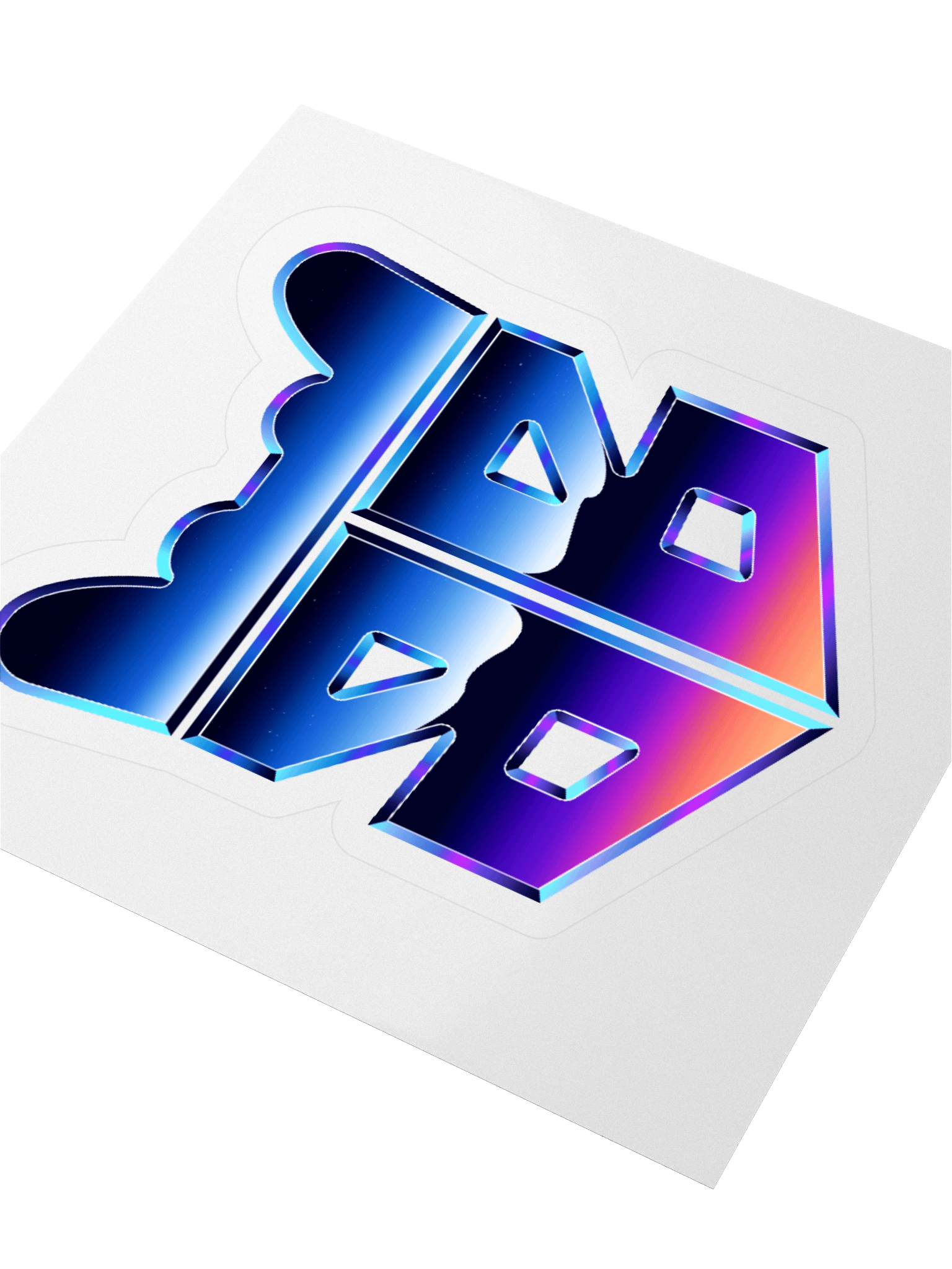 BB Logo Cut Stickers product image (9)