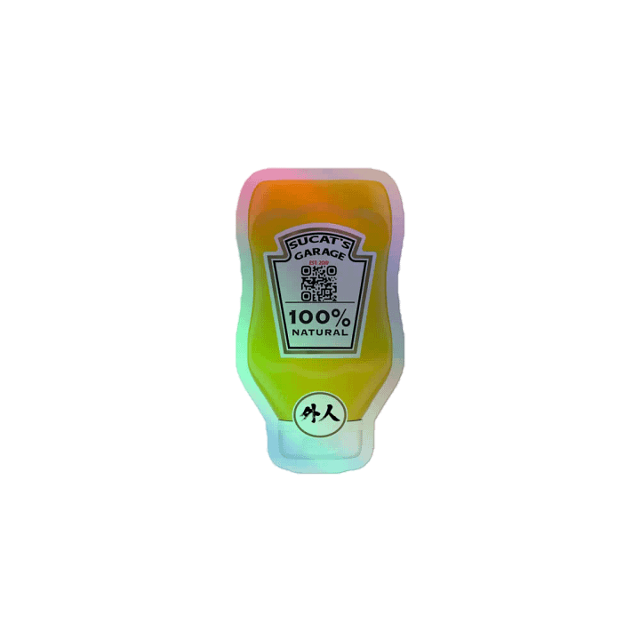 SUCAT'S GARAGE Holographic Sticker Collection product image (1)