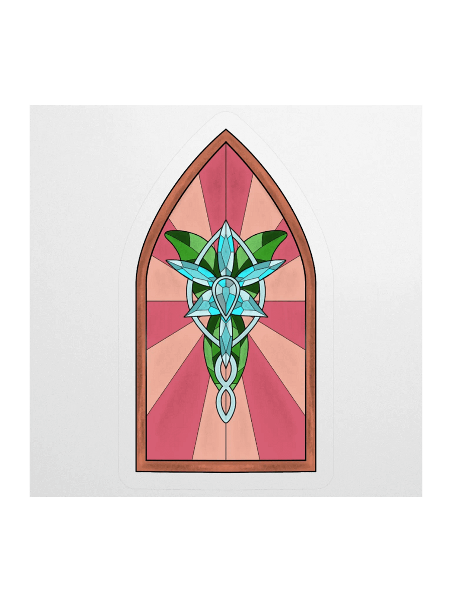 In this Lifetime Stained Glass product image (9)