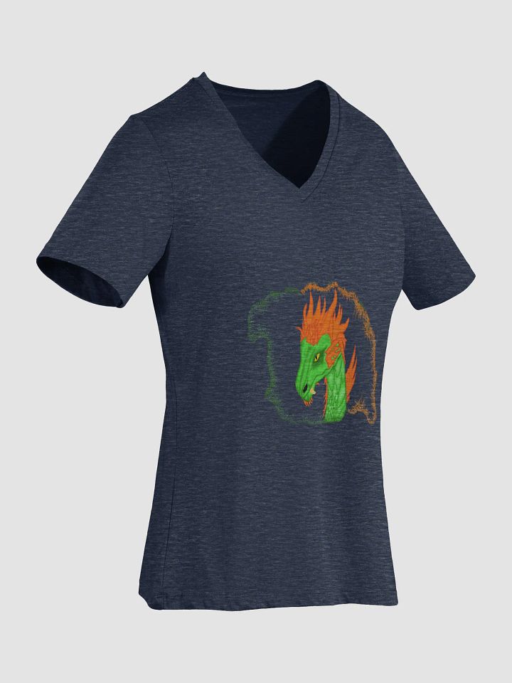 Dragon's Majesty V-Neck Tee product image (2)