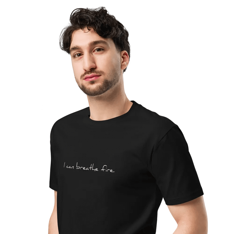 Pinkque x That Girl | Breathe Fire Lyrics Unisex Tee [COLLAB SERIES] product image (3)