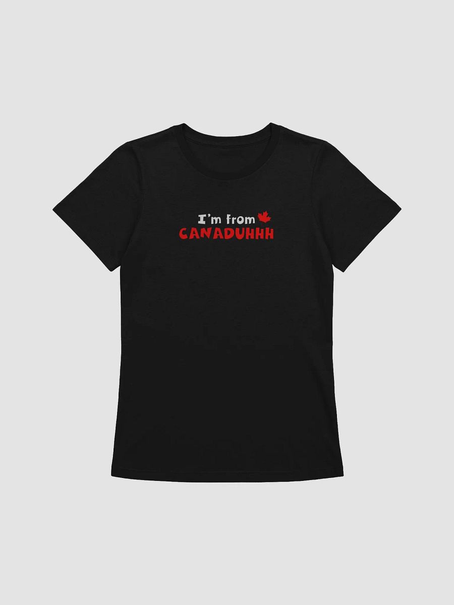 Canaduhhh Women's Black Tee product image (1)