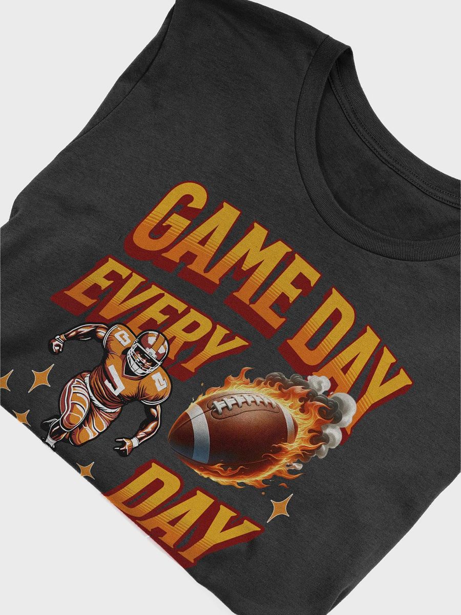 Game Day Every Day Football Flaming T-Shirt product image (9)
