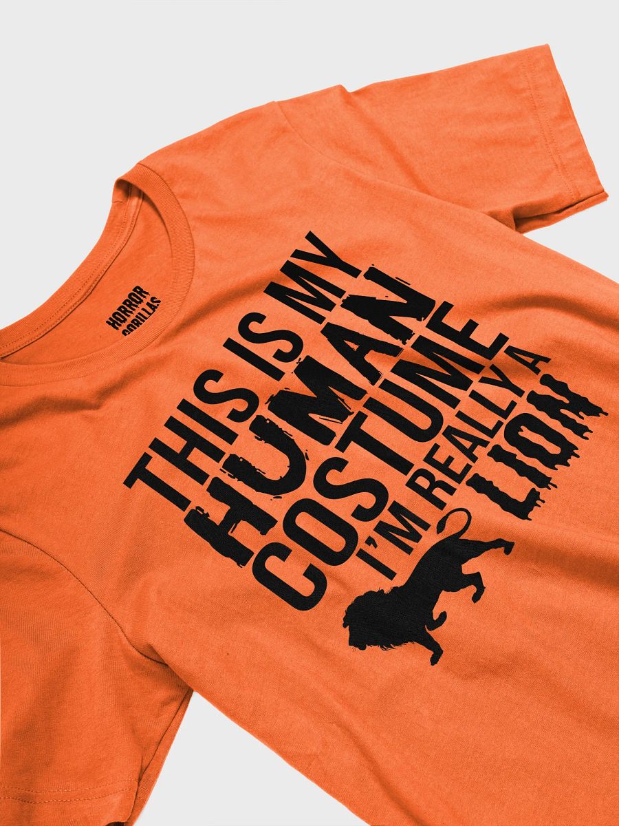 This Is My Human Costume I'm Really A Lion Funny Halloween T-Shirt product image (6)