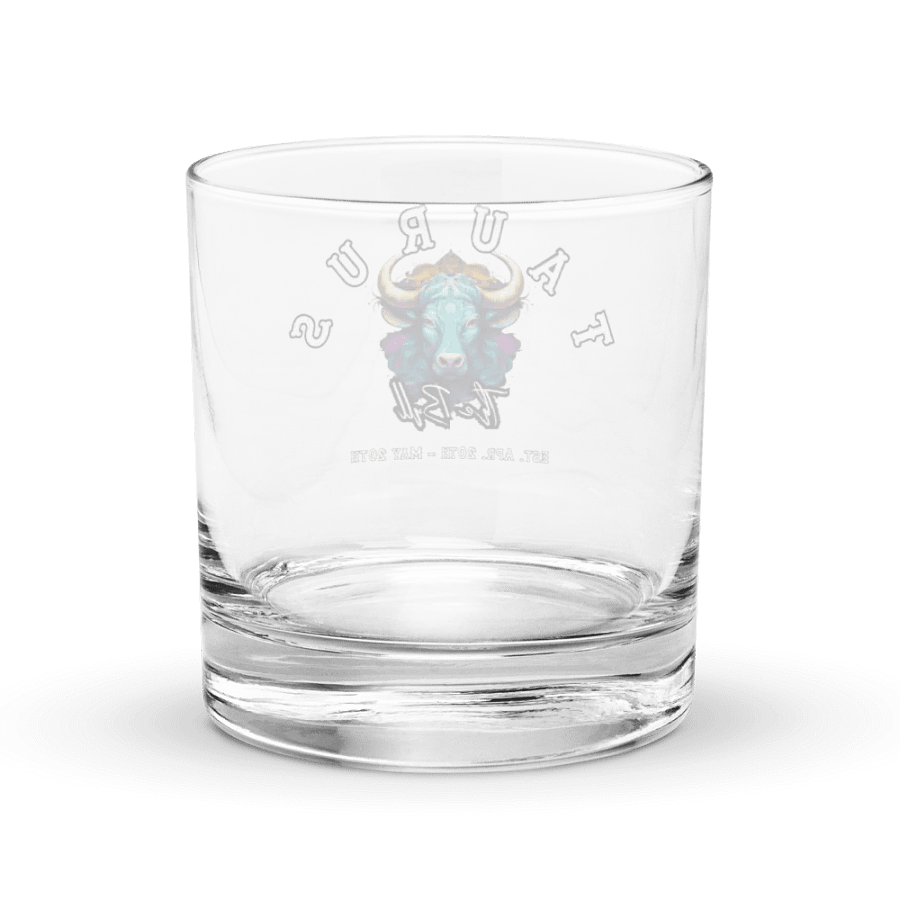 Taurus - Zodiac Rocks Glass product image (4)