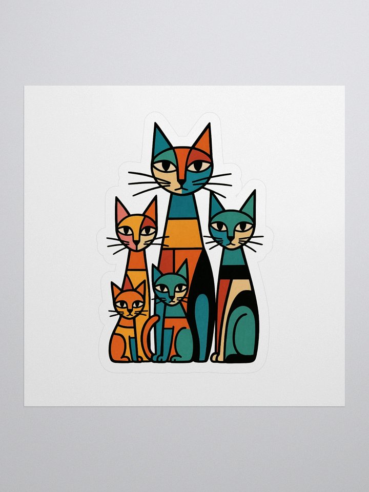 Whiskered Whimsy Stickers Set product image (1)