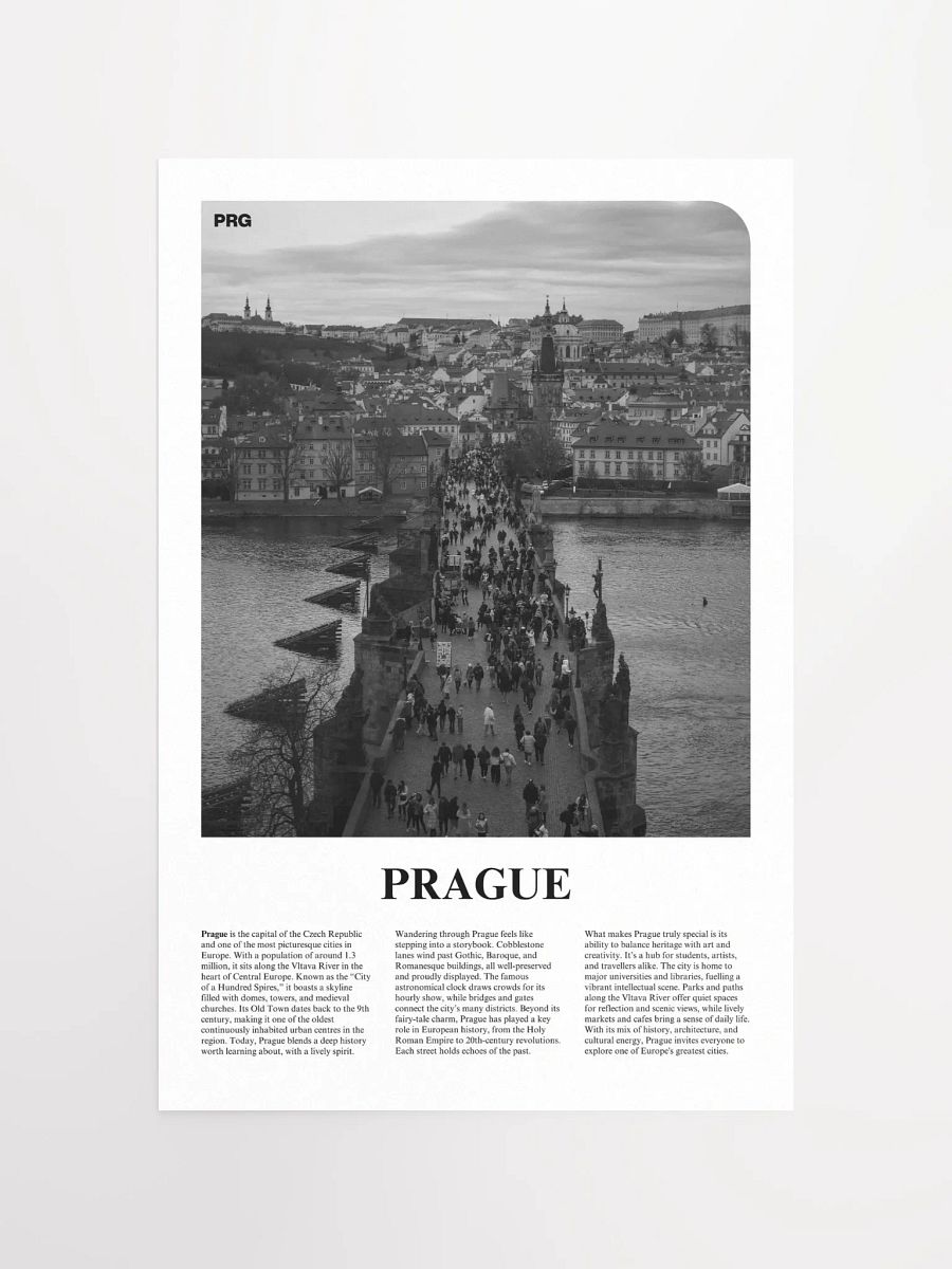 Prague 03 Newspaper Poster product image (11)