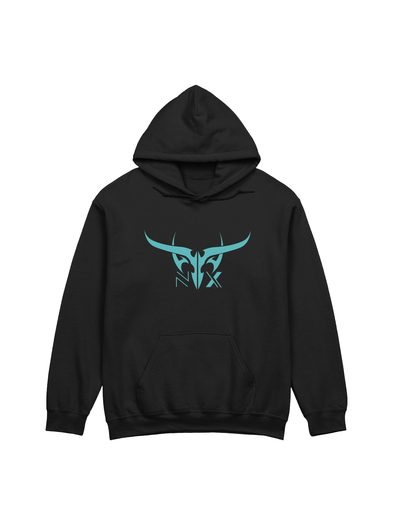 NTX Teal Skull Hoodie product image (1)