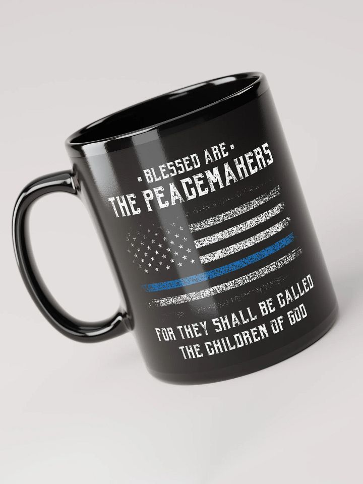 Blessed Are the Peacemakers - Black Mug product image (1)