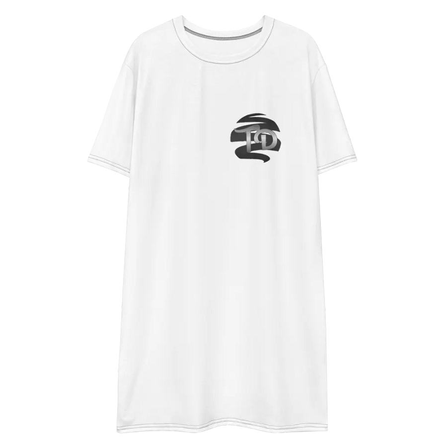 Robe t-shirt à imprimé intégral TD product image (12)