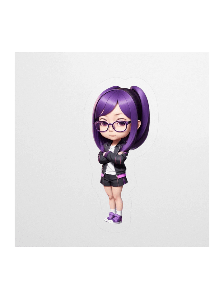 (PURPLE CHIBI) K STICKERS product image (1)