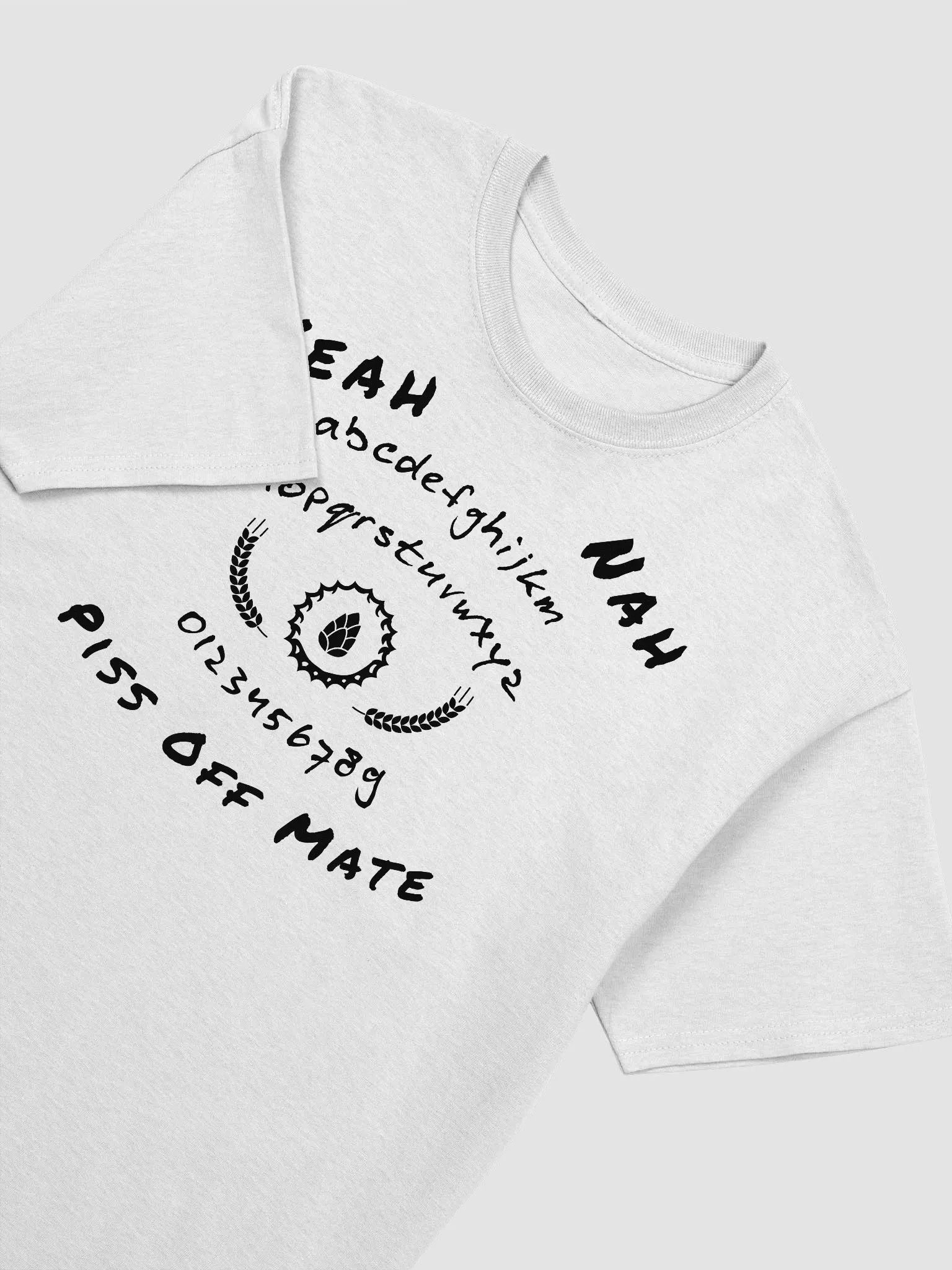 Bogan Ouija Light Mode Heavyweight T-Shirt product image (3)