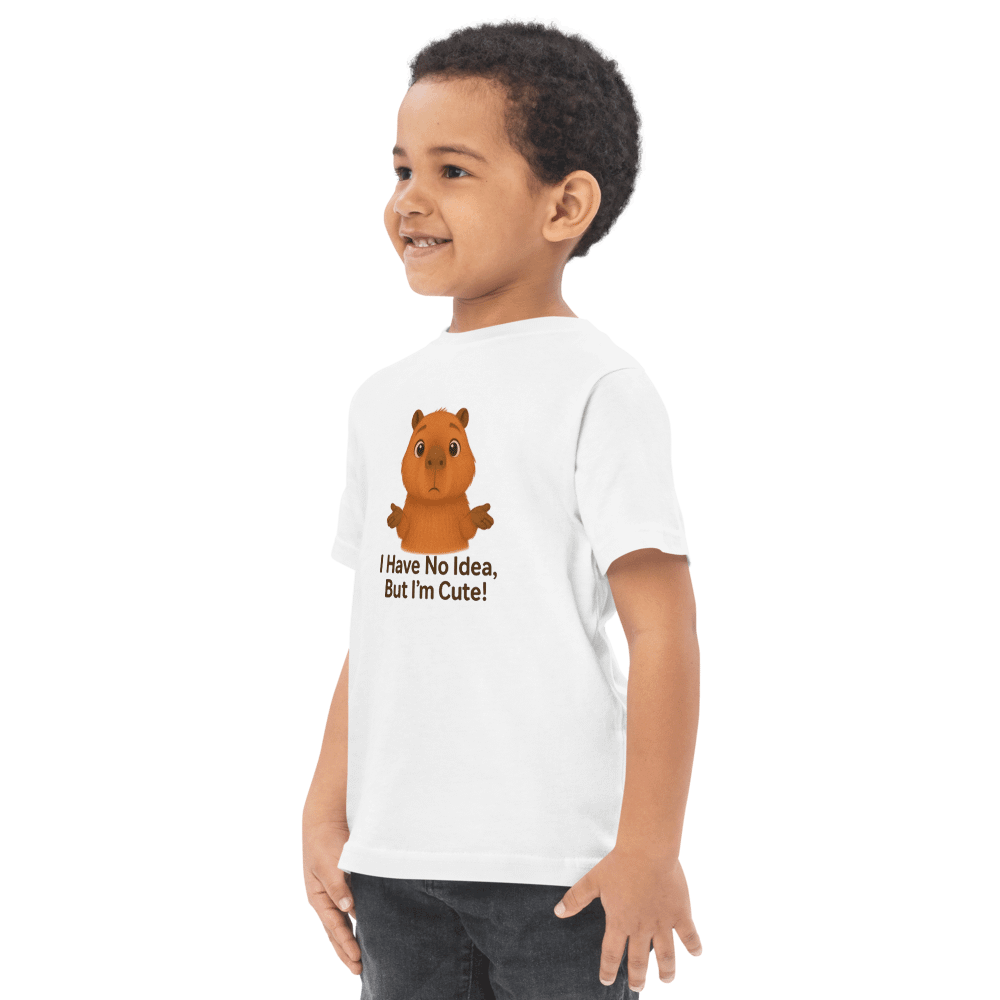 Cute Capybara Toddler Jersey T-Shirt product image (3)