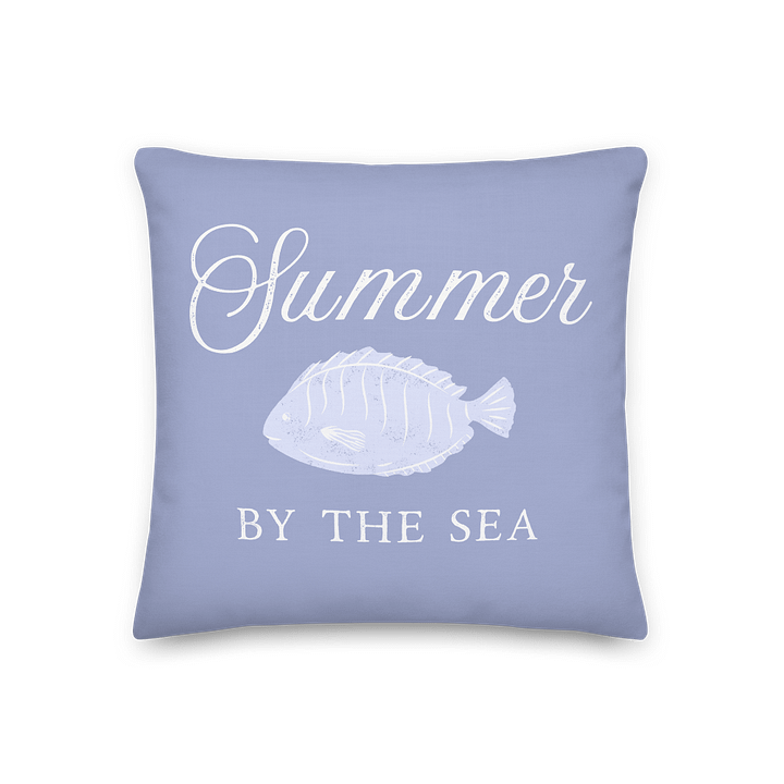 Summer by the Sea Premium Pillow/Sommer am Meer Premium Kissen product image (3)