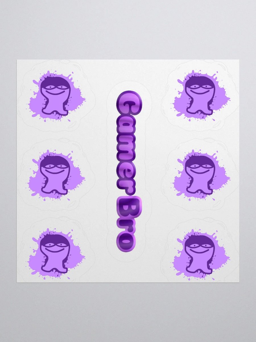 Gloobly Paint splatter and logo sticker set product image (1)
