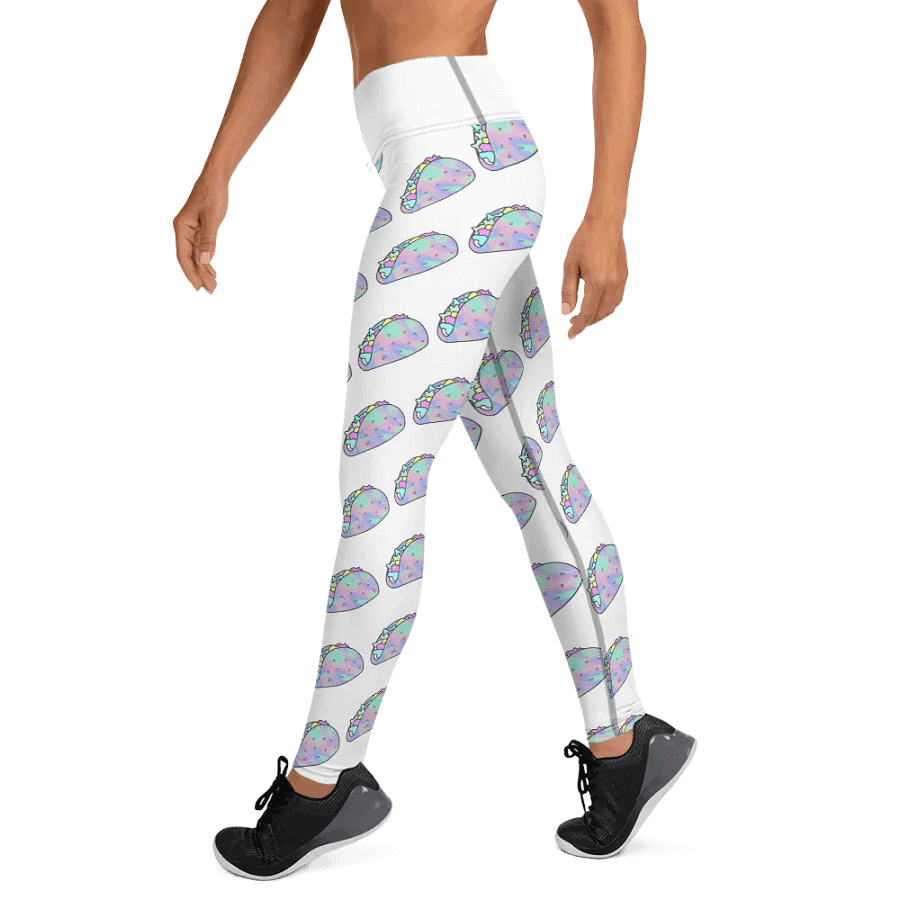 Shiny Taco All-Over Yoga Leggings product image (3)