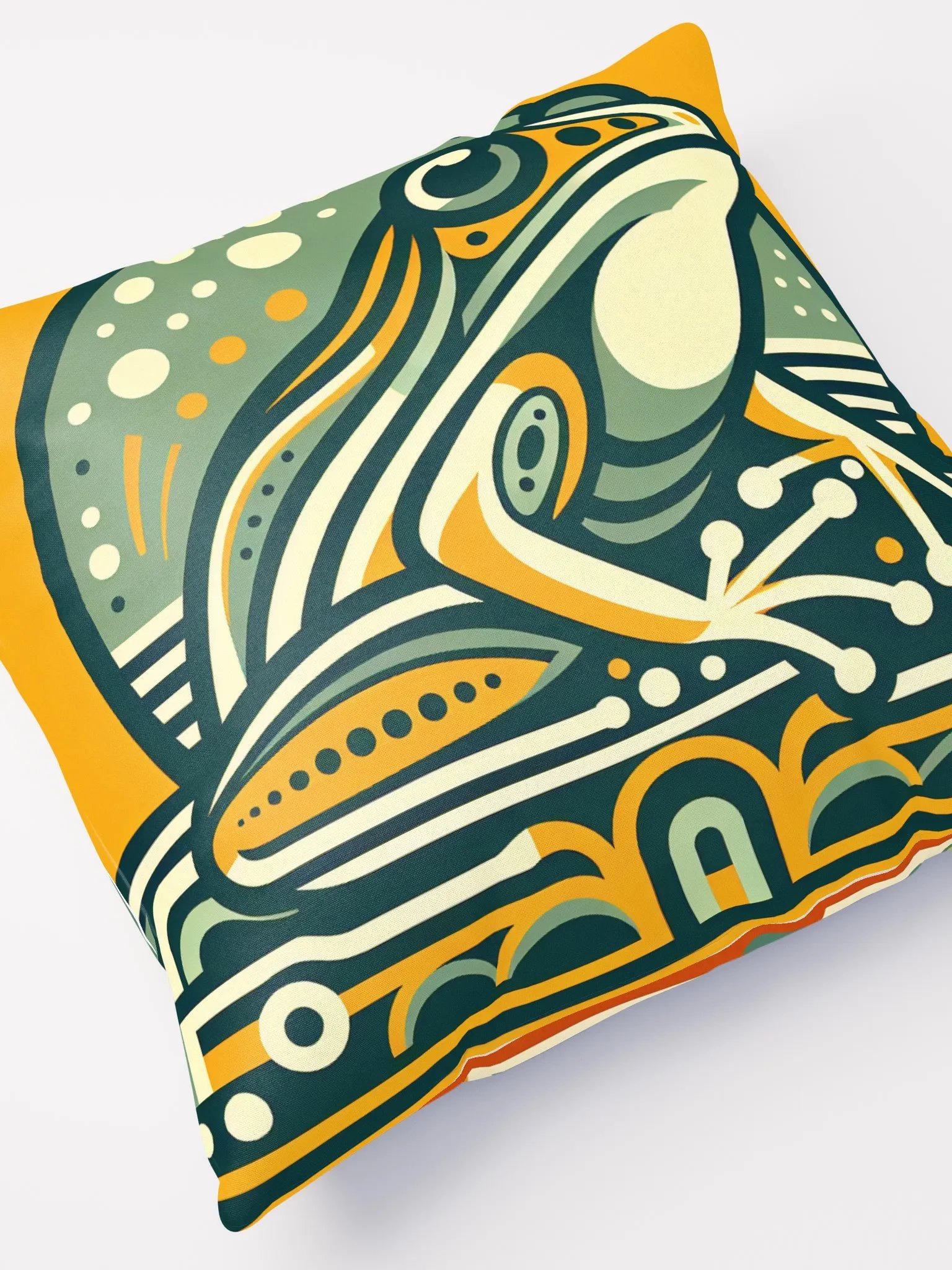 Art Deco Frog Pillow product image (4)
