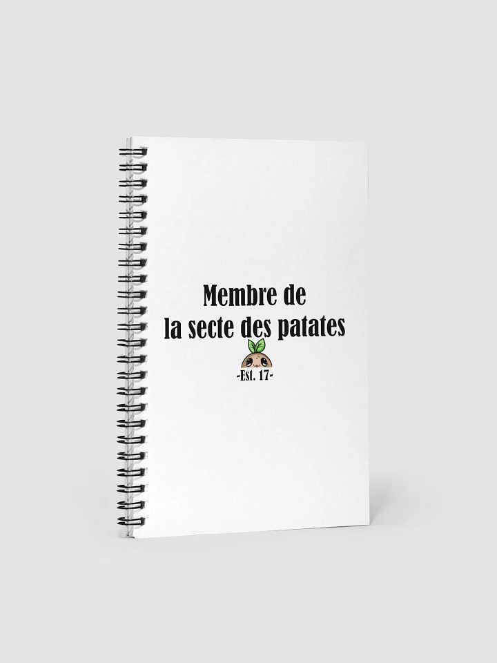 ''Membre'' Cahier à spirale product image (1)