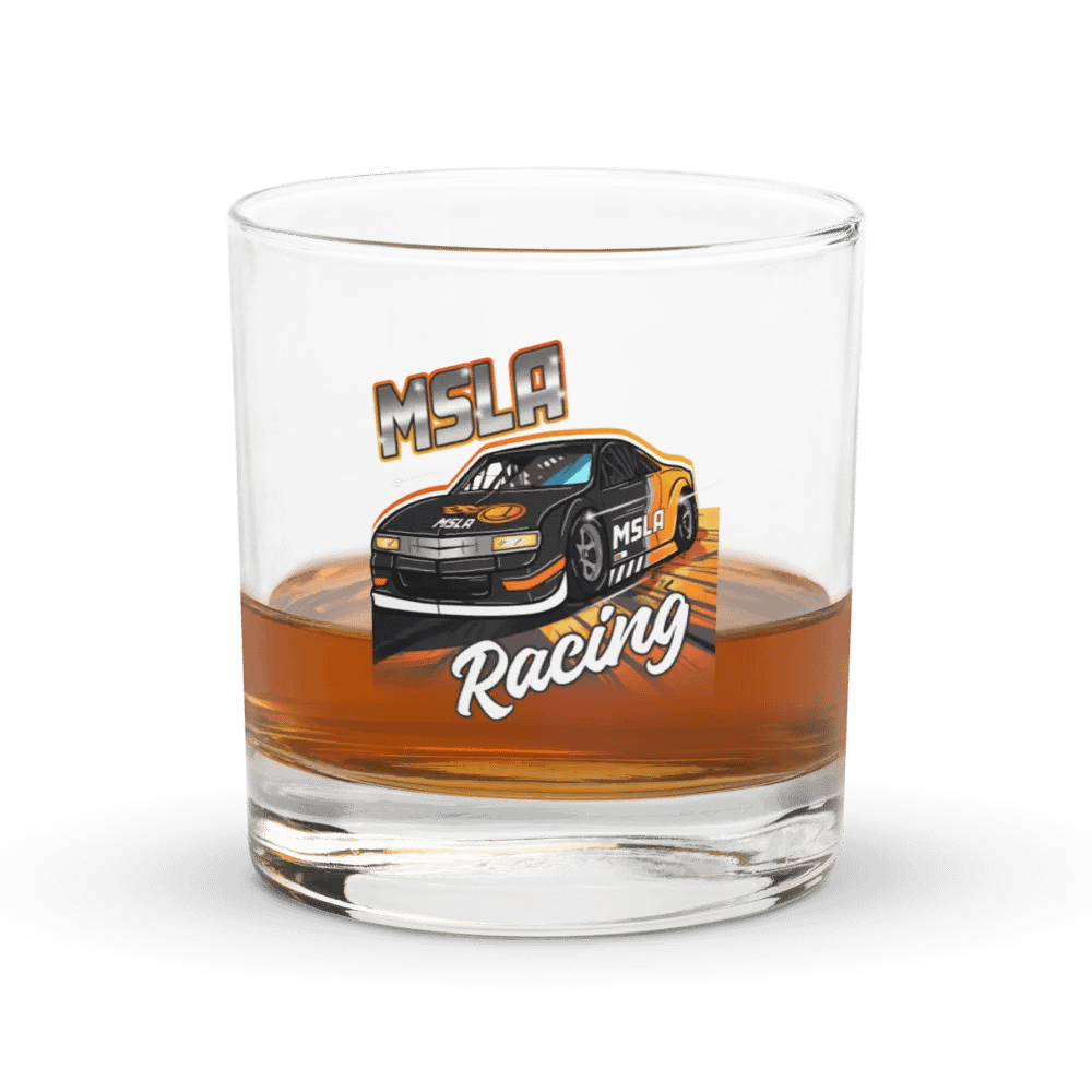 MSLA Racing Team Rocks Glass product image (1)