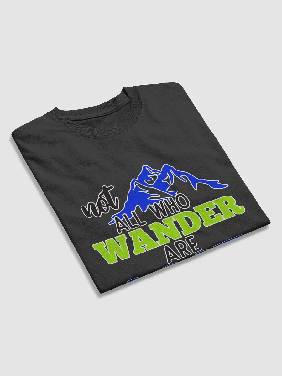 Not All Who Wander Are Lost v2 Mountain Tee product image (30)