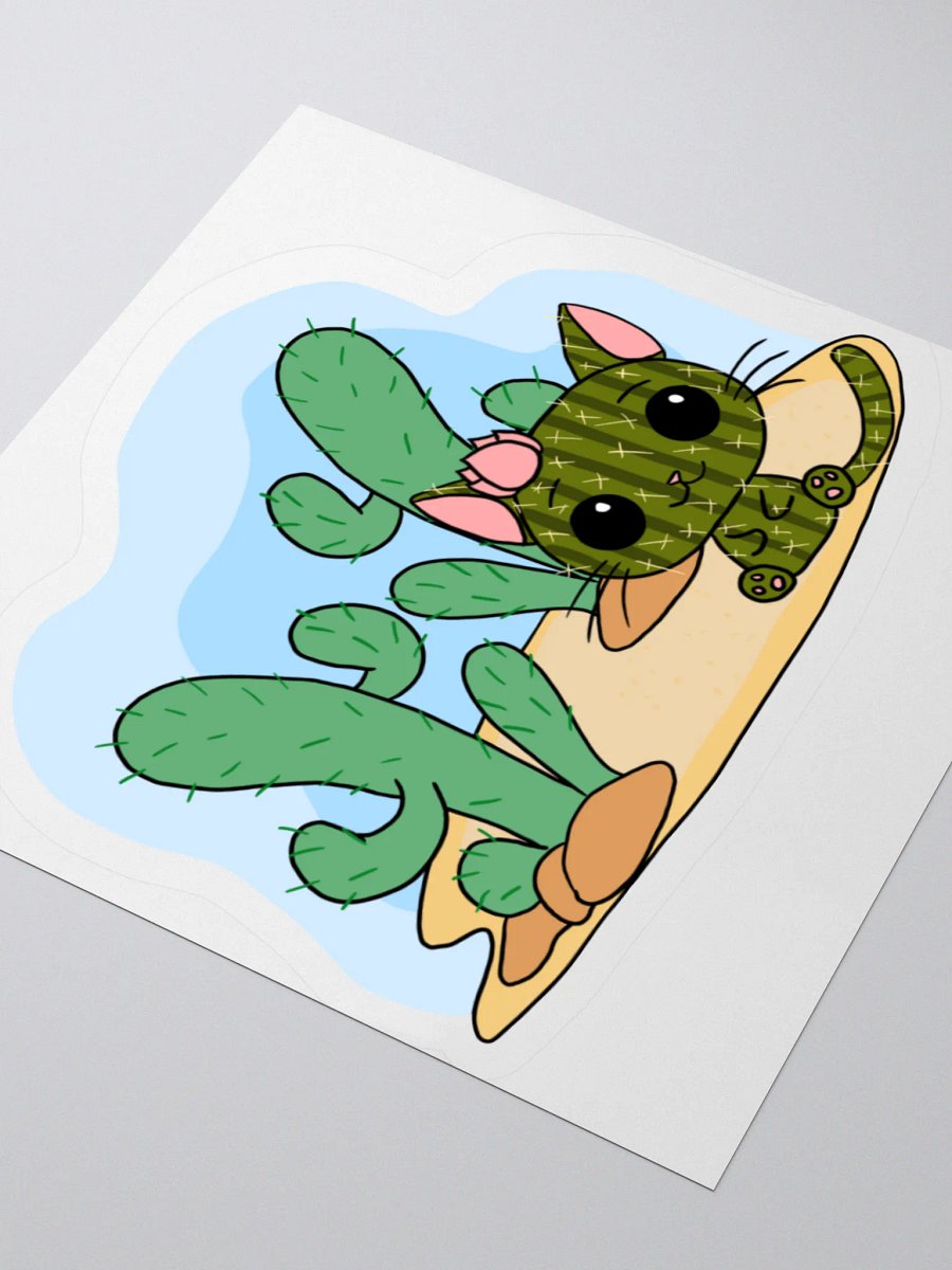 Nacho the Cactus Cat Cryptikids Merch product image (8)