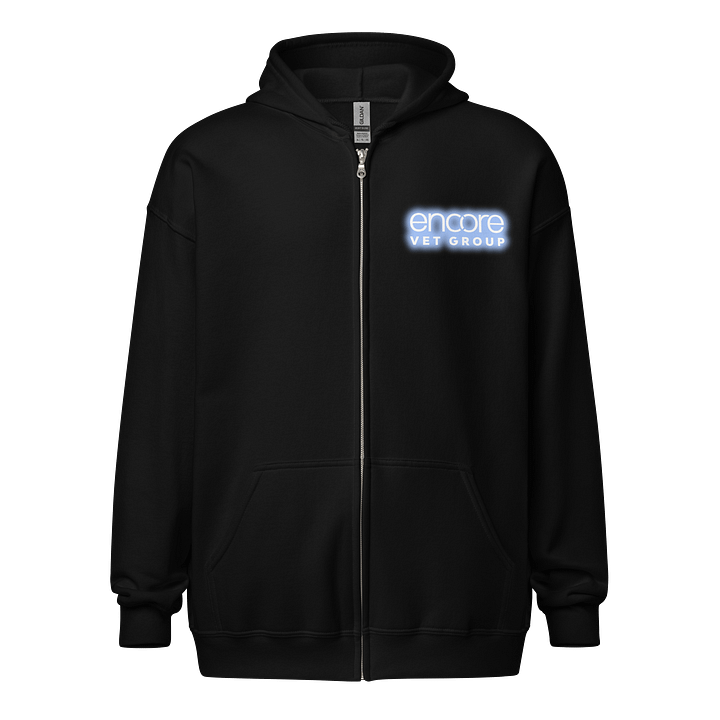 Ovation Electric Dog Full Zip Gildan Hoodie product image (1)