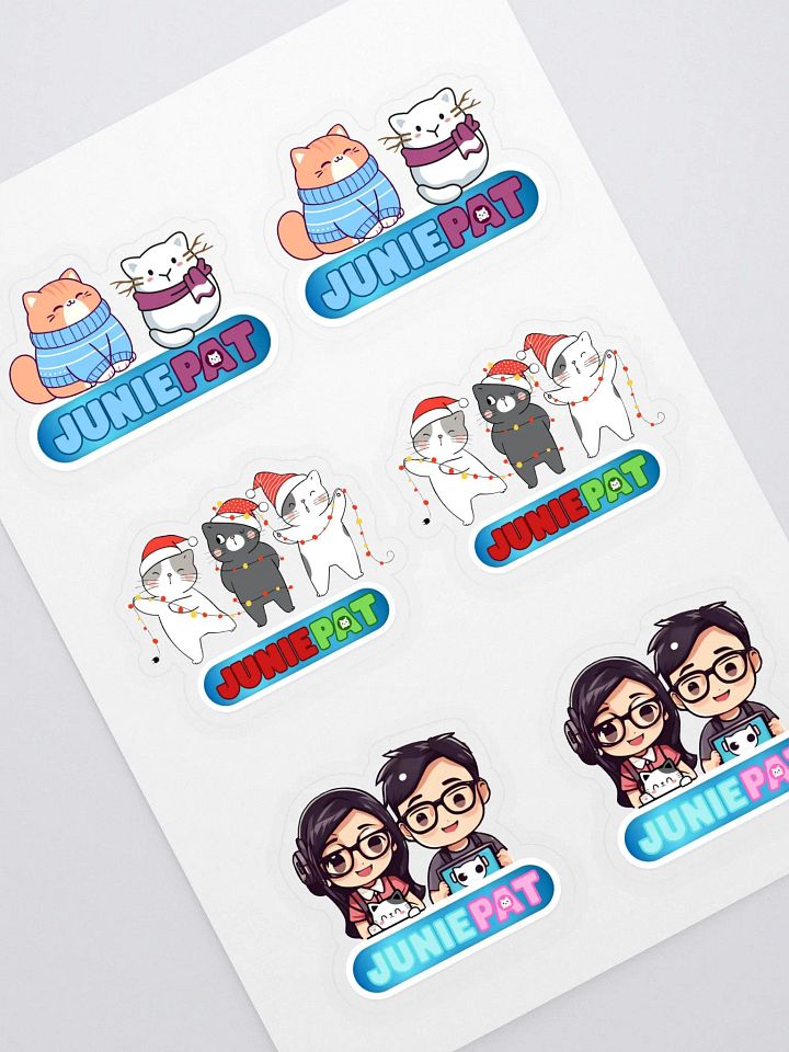Winter Cool Cats Sticker Sheet product image (1)