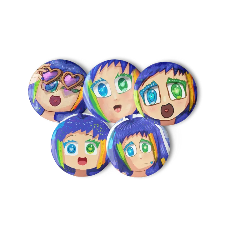 Cute n' seiso Set of 5 Pins product image (2)