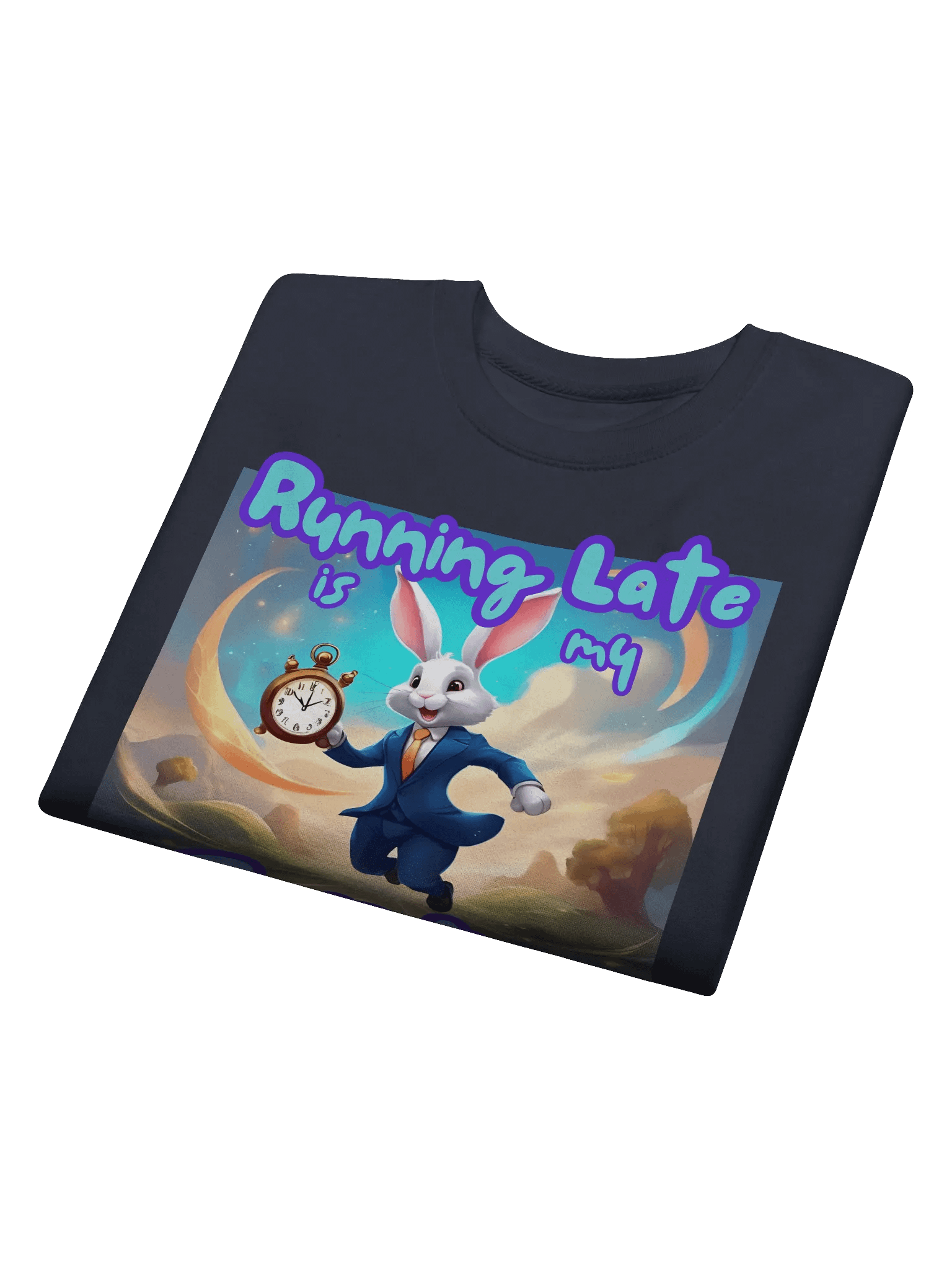 Running Late Rabbit Premium Sweatshirt product image (8)