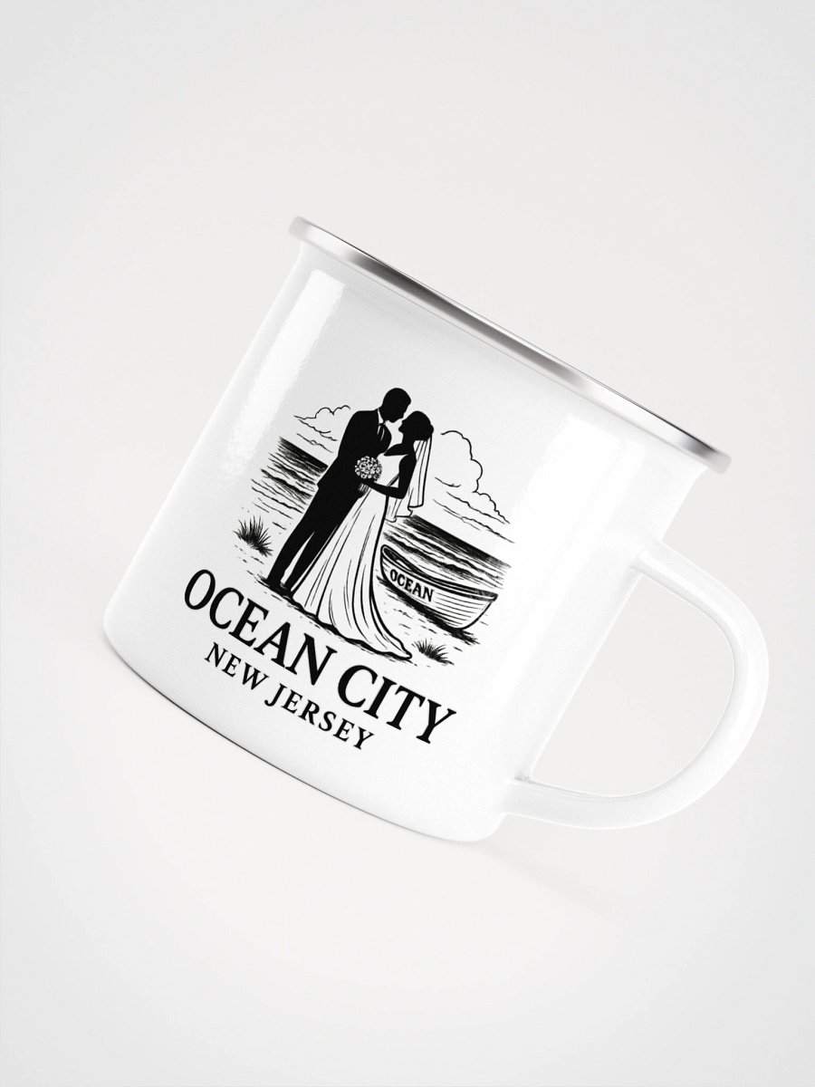 Ocean City NJ Enamel Wedding Mug product image (5)