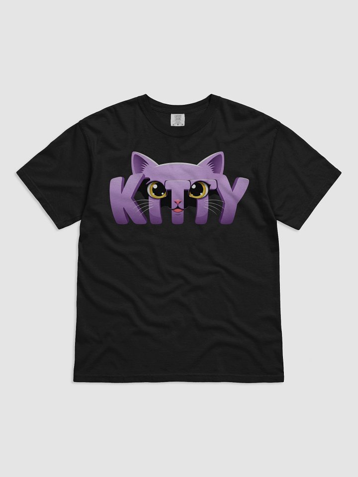 Playful Kitty Word Art Tee product image (1)