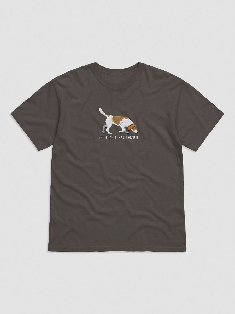 The Beagle Has Landed T-Shirt(Embroidered) of a Beagle(Lemon) product image (4)
