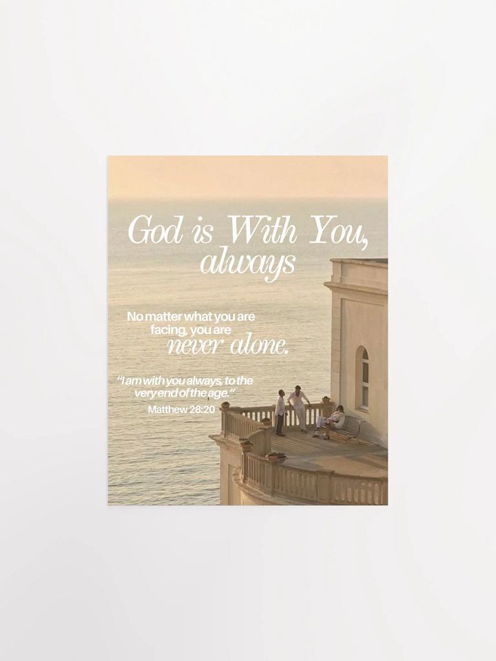 Matthew 28:20 product image (1)