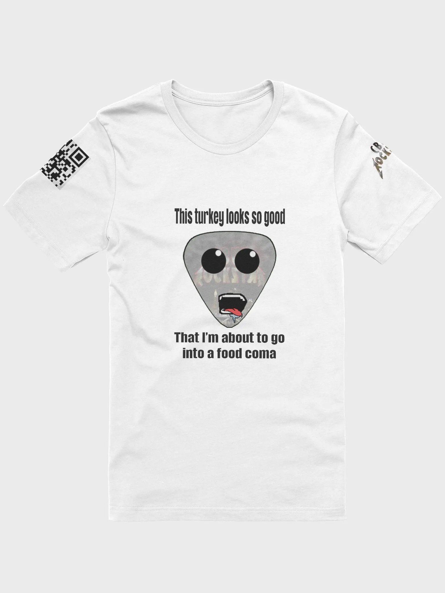 Food Coma - Black Text - T-Shirt product image (29)