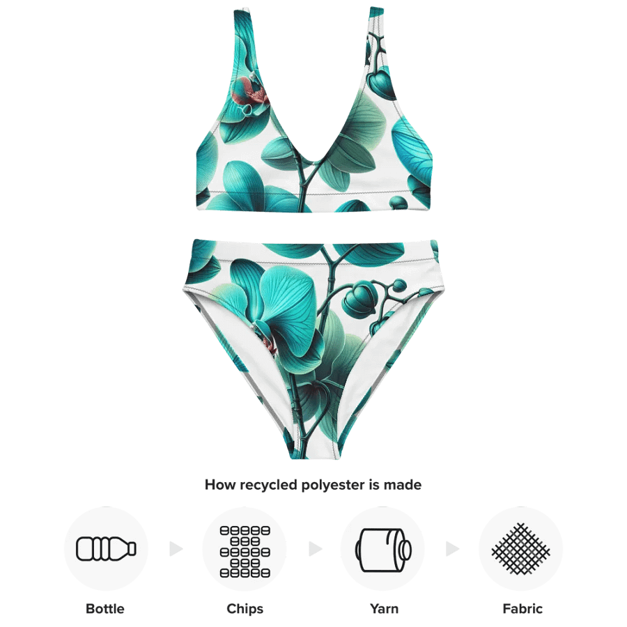 Serene Aqua Flora Bikini product image (4)